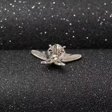 Anthracite Bee Brooch