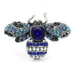 Azure Bee Brooch