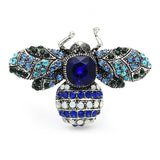 Azure Bee Brooch