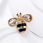 Natural Bee Brooch