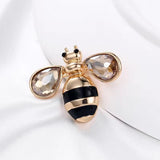 Natural Bee Brooch
