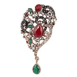 Antique Flower Bouquet Brooch
