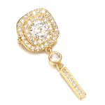 antique brooch let the sun shine