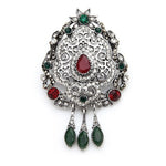 antique pearl jellyfish brooch