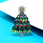 Christmas Tree Christmas Brooch