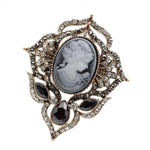hidden desire cameo brooch