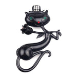 Gentleman Cat Brooch