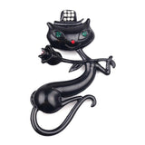 Gentleman Cat Brooch