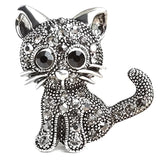 Vintage Cat Brooch