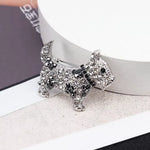 Loyal Friend Dog Brooch