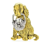Joyful Gift Dog Brooch