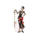 emancipated mistress dog brooch