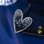 Caprice Lovers Heart Brooch