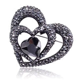 Vintage Heart Brooch