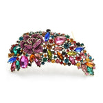 crescent moon brooch