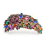 crescent moon brooch