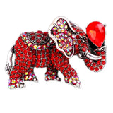 Happy Ride Elephant Brooch