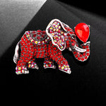 Happy Ride Elephant Brooch