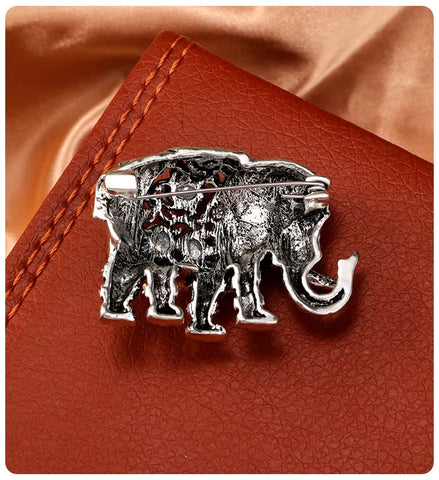 Vintage Elephant Brooch