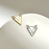 Rhinestone Neckline Brooch