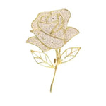 Ducat Pink Flower Brooch