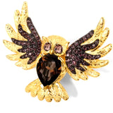 Supreme Elegance Owl Brooch