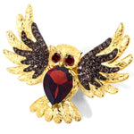 Supreme Elegance Owl Brooch