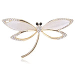 Minimalist Dragonfly Brooch