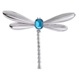 Metallic Waves Dragonfly Brooch