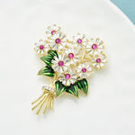 Luxury Floral Abundance Brooch
