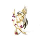 luxury winged lightness brooch