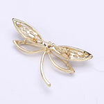 Minimalist Dragonfly Brooch