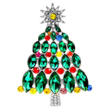Christmas Tree Christmas Brooch