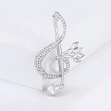 Original Musical Note Brooch