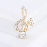 Original Musical Note Brooch