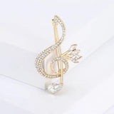 Original Musical Note Brooch