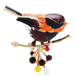 little chirping bird brooch