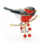 whistling bird brooch