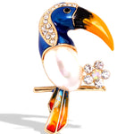 Toucan Bird Brooch
