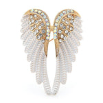 original angel wings brooch