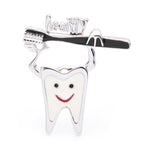 original tooth love brooch