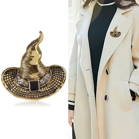 Original Witch Hat Brooch