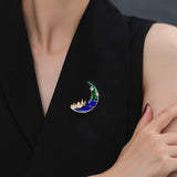 Original Half-Moon Brooch