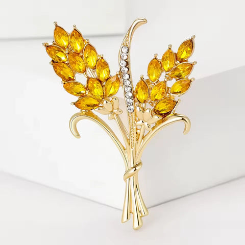 Original Golden Ear Brooch Jewel