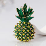 Original Rhinestone Pineapple Brooch