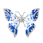 Chic Cocorico Butterfly Brooch
