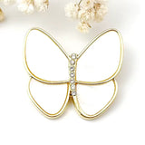 Minimalist Butterfly Brooch