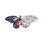 Butterfly Flip-Face Brooch