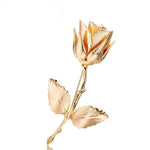 rose gold brooch