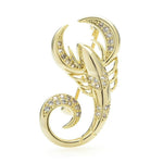 scorpion brooch